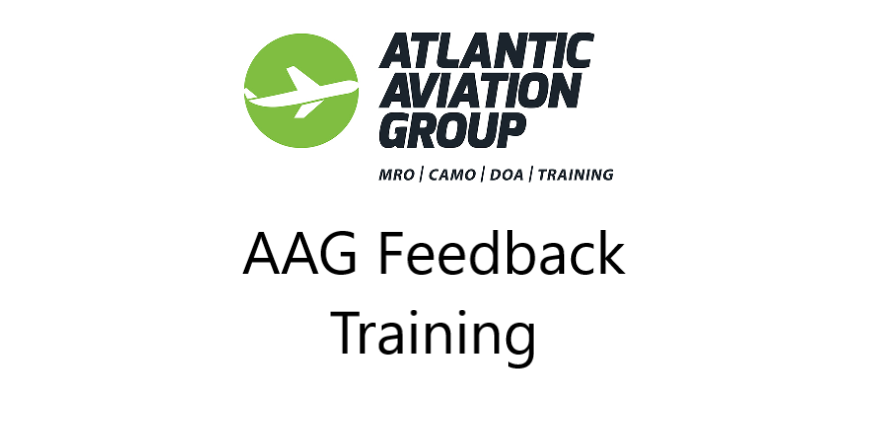 AAG Feedback Training - Q4 2025 AAG-MRO-FEEDBACK