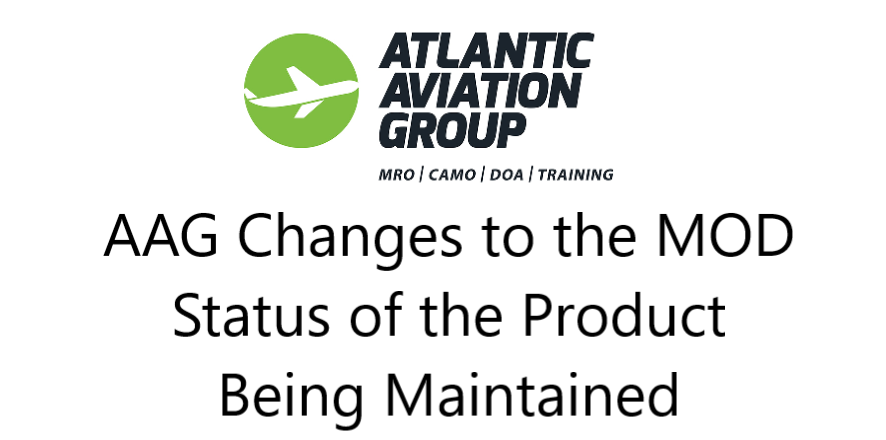 AAG Changes to the MOD Status of the Product Being Maintained - Q4 2025 AAG-MRO-MODSTATUSCHANGES-102