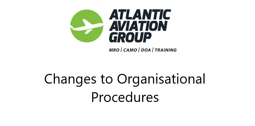 AAG Changes to Organisational Procedures - MOE Continuation Training for B Certifying and Support Staff H2 (MOE Issue 3 Rev 2) AAG-MRO-PROCHANGE